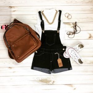 Overall Shorts